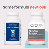 Old and new PhytoTick Defense bottles, same formula new look