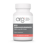Allergy Research Group B12 Adenosylcobalamin 3000 mcg with folate 60 lozenges bottle