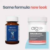 Old and new BifidoBiotics bottles, same formula new look