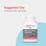 Mitochondrial Cofactors bottle, suggested use 3 capsules daily with meals
