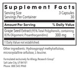 Allergy Research Group Grape Pips 100mg - 90 capsules
