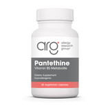 Allergy Research Group Pantethine Vitamin B5 Metabolite 60 vegetarian capsules bottle