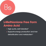 L-Methionine free form amino acid, high purity graphic