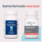 Old and new Delta-Fraction bottles, same formula new look