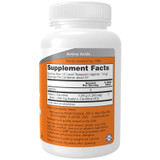 Back of Acetyl-L-Carnitine powder bottle with supplement facts panel