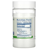 Back of Better Stevia Organic jar with nutrition facts panel
