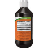 Back of Elderberry Liquid bottle with supplement facts panel