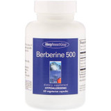 Allergy Research Group Berberine 500 60 vegetarian capsule bottle, previous label