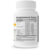 Similase bottle back label with supplement facts and enzyme assay values