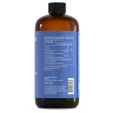 Back of BodyBio Balance Oil bottle with supplement facts panel