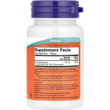 Back of Zinc 100 tablet bottle with supplement facts panel