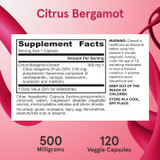 Jarrow Formulas Citrus Bergamot - 120 Capsules