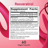 Jarrow Formulas Resveratrol 100mg
