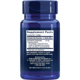 Astaxanthin bottle back with supplement facts