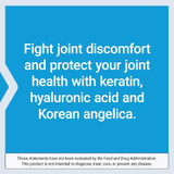 Fast-Acting Joint Formula benefits text graphic