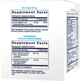 Box side with Zinc Caps and Florassist supplement facts
