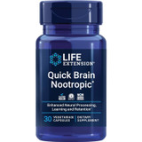 Life Extension Quick Brain Nootropic 30 vegetarian capsules bottle