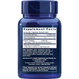 Back of FLORASSIST Prebiotic Chewable bottle with supplement facts panel