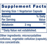 Life Extension Melatonin 3mg - 60 Capsules