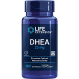 Life Extension DHEA 25 mg 100 capsule bottle