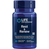 Life Extension Rest & Renew 30 vegetarian capsules bottle