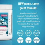 New name, same formula: Potassium Cocktail previously Pickleball Cocktail, with free-from icons