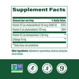 MegaFood Vitamin D3 5000 IU - 60 Capsules
