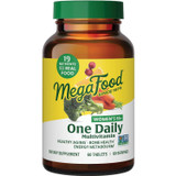 MegaFood Women's 55+ One Daily Multivitamin 60 tablets bottle
