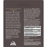 Back of Heartburn Free box with supplement facts panel