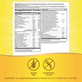 Back of Alive! Max3 Multivitamin box with supplement facts panel