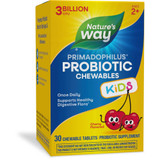 Nature's Way Primadophilus Kids Probiotic Chewables Cherry 30 tablets box