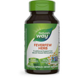 Nature's Way Feverfew Herb 100 vegan capsules bottle