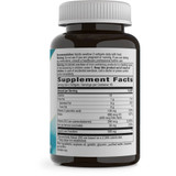 Back of Ultimate Iron bottle with supplement facts panel
