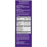 Back of Sambucus Immune Syrup box with supplement facts panel