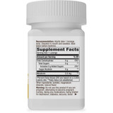 Back of Melatonin Lozenges bottle with supplement facts panel
