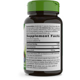 Cranberry Fruit bottle back with supplement facts and directions