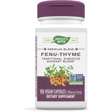 Nature's Way Fenu-Thyme traditional digestive support blend 100 vegan capsule bottle