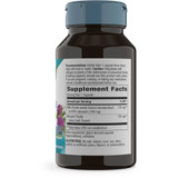 Back of Milk Thistle bottle with supplement facts panel