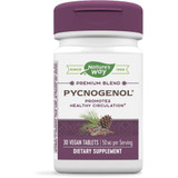 Nature's Way Pycnogenol 50 mg 30 capsules bottle