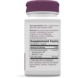Back of Cat's Claw bottle with supplement facts panel
