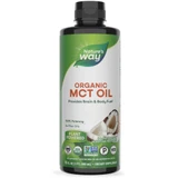 Nature's Way Organic 100% MCT Oil 16 fl oz (480 mL) bottle