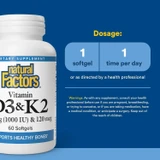 Bottle with dosage: 1 softgel, 1 time per day