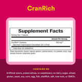 Natural Factors CranRich 500 mg - 180 Capsules