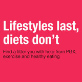 PGX lifestyles last, diets don't graphic