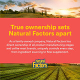Farm field at sunset, true ownership sets Natural Factors apart graphic