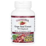 Natural Factors GrapeSeedRich Grape Seed Extract 100 mg 60 vegetarian capsules bottle