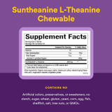 Natural Factors Suntheanine L-Theanine - 60 Tablets