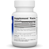 Back of Timed Release Melatonin bottle with supplement facts panel