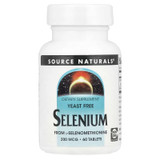 Source Naturals Yeast Free Selenium 200 mcg 60 tablets bottle