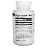 L-Lysine bottle back with supplement facts